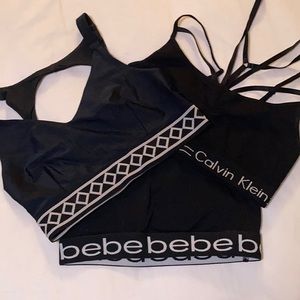 Lot of 3 sports bras S/M